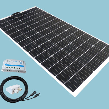 200W 12V Sunshine Solar Flexible ETFE Range Kit
