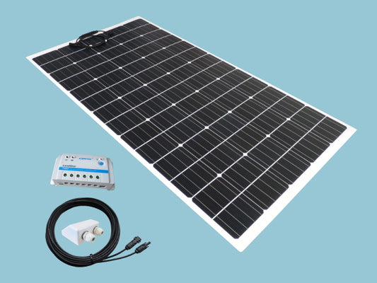 200W 12V Sunshine Solar Flexible ETFE Range Kit