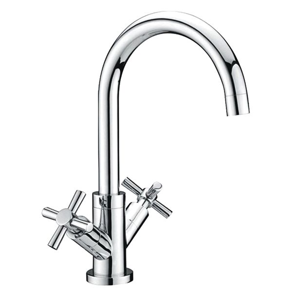 AG Westley (Maverick) Cross Head Kitchen / Galley Mixer Tap Chrome