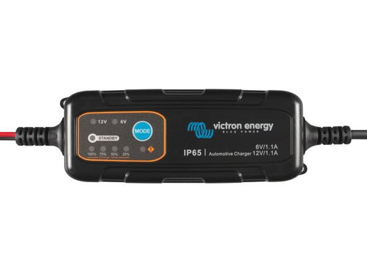 Automotive IP65 Battery Charger 6V/12V-1,1A