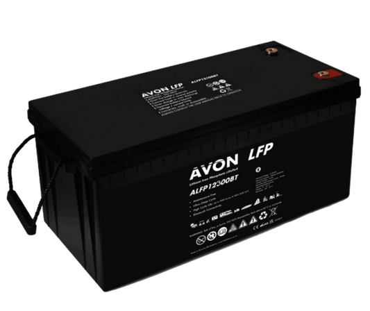 Avon Lithium LifeP04 Battery 12V 300AH Bluetooth ALFP12300BT - Letang Auto Electrical Vehicle Parts