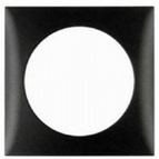 Berker single frame Anthracite