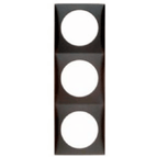 Berker tripple frame Anthracite
