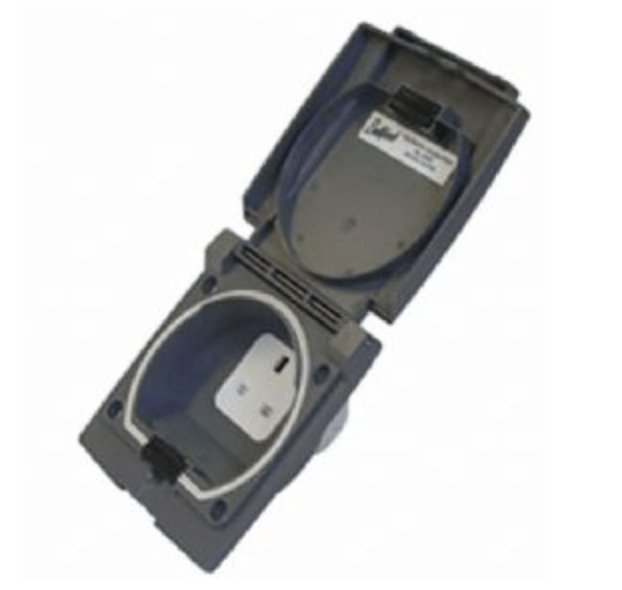 Bullfinch Electric Outlet - Grey