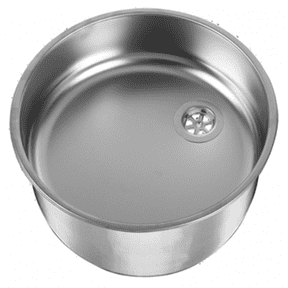 Can LA1418BA Round Sink 365mm Hole Size