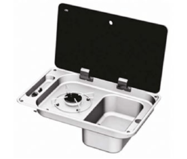 Can 'Randi' 1 Burner combi unit- RH Sink