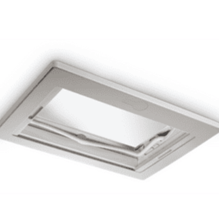 DOMETIC MIDI HEKI STYLE Roof Window With Lever, Grey, 700 X 500 MM