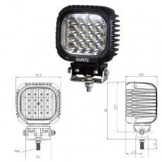 Durite 3800 Lumens LED Work Lamp - Letang Auto Electrical Vehicle Parts