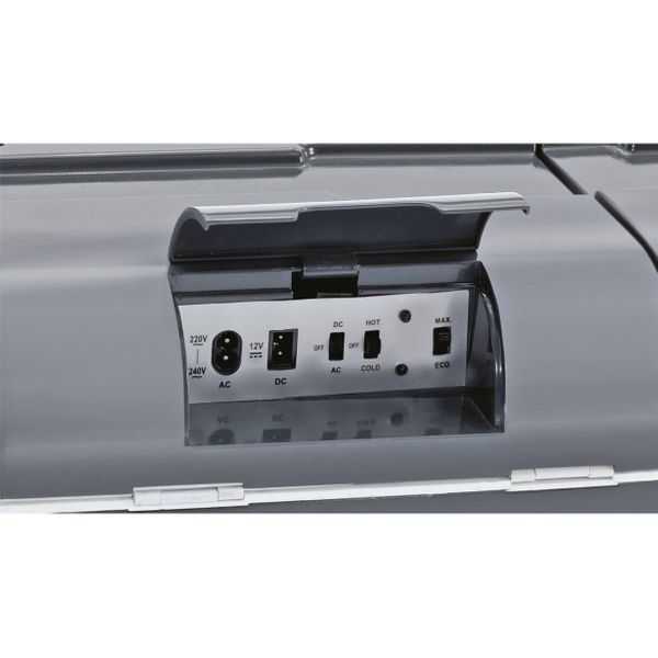 Ecocool Grey 24L 12V-230V Coolbox (590173) - Letang Auto Electrical Vehicle Parts