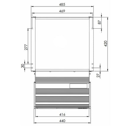 Electric Single Step Sliding Motion 440mm - Letang Auto Electrical Vehicle Parts