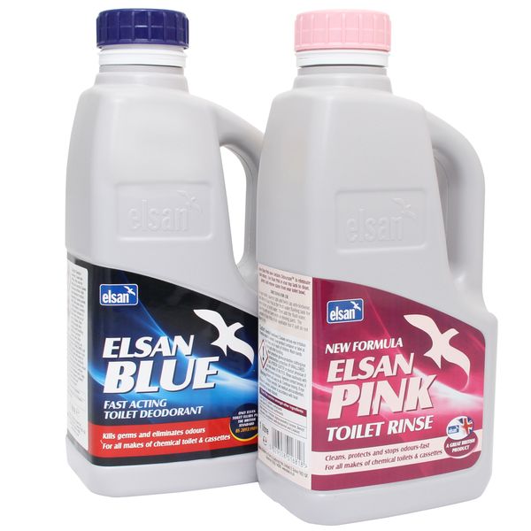 Elsan Twin Pack 1 Litre Bottles - Letang Auto Electrical Vehicle Parts