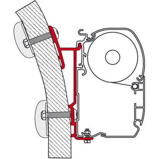 Fiamma Adapter Hymer Klasse 3.5m - Letang Auto Electrical Vehicle Parts