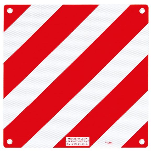 Fiamma Aluminium Warning Sign - Letang Auto Electrical Vehicle Parts