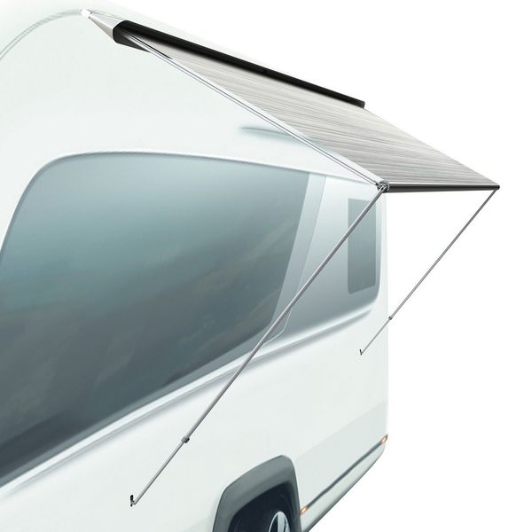 Fiamma Black Caravanstore 360 XL Grey Fabric - Letang Auto Electrical Vehicle Parts