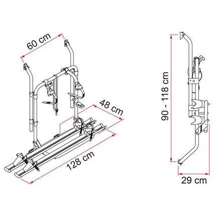 Fiamma Carry-Bike 200D - Letang Auto Electrical Vehicle Parts