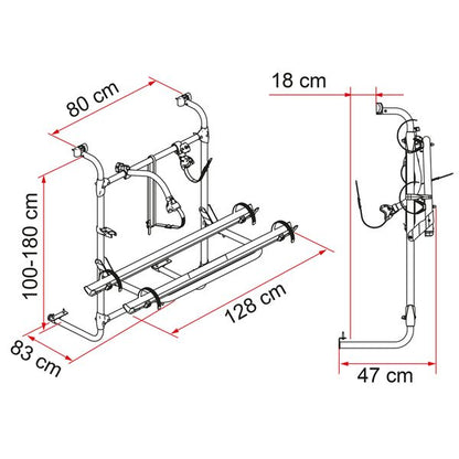 Fiamma Carry-Bike Caravan Universal - Letang Auto Electrical Vehicle Parts