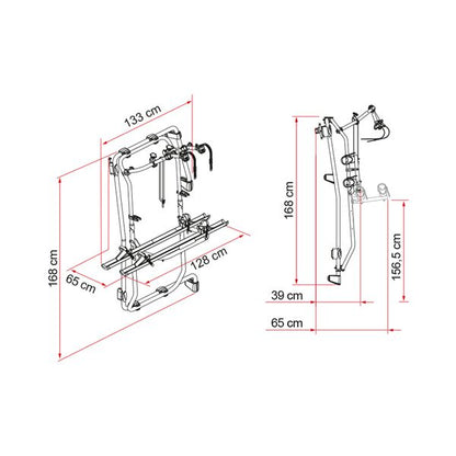 Fiamma Carry-Bike Frame Crafter E-Bike Aluminium - Letang Auto Electrical Vehicle Parts