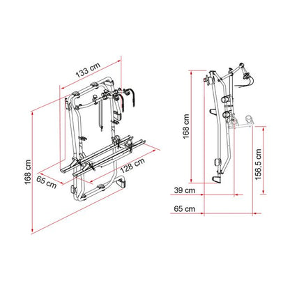 Fiamma Carry-Bike Frame Sprinter E-Bike Aluminium - Letang Auto Electrical Vehicle Parts