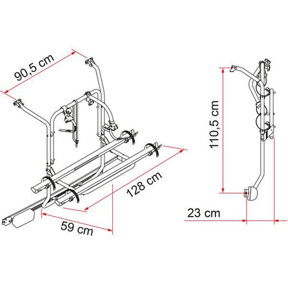 Fiamma Carry-Bike Mercedes Viano - Letang Auto Electrical Vehicle Parts
