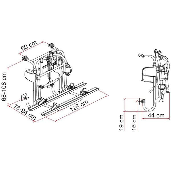 Fiamma Carry-Bike Motor Lift 77 (02096-29-) - Letang Auto Electrical Vehicle Parts