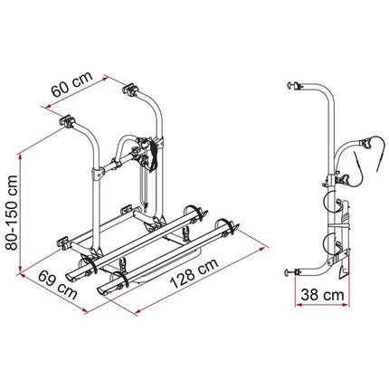 Fiamma Carry-Bike Pro (02096-09-) - Letang Auto Electrical Vehicle Parts