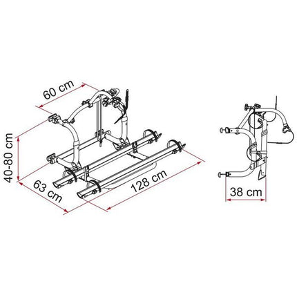 Fiamma Carry-Bike Pro C (02096-10-) - Letang Auto Electrical Vehicle Parts