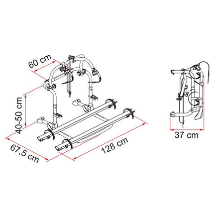 Fiamma Carry-Bike Pro C Knaus - Eifelland - Letang Auto Electrical Vehicle Parts