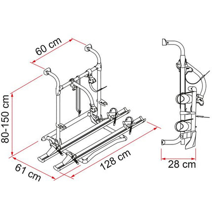 Fiamma Carry-Bike Pro E-Bike - Letang Auto Electrical Vehicle Parts