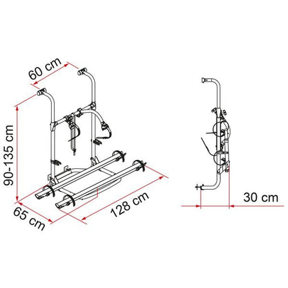 Fiamma Carry-Bike Pro Hymer/Dethleffs - Letang Auto Electrical Vehicle Parts
