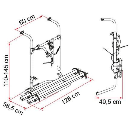 Fiamma Carry-Bike Simple Plus 200 - Letang Auto Electrical Vehicle Parts