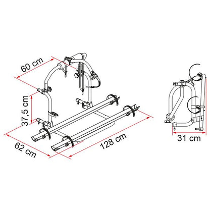 Fiamma Carry-Bike Trigano/CI/Roller Team - Letang Auto Electrical Vehicle Parts