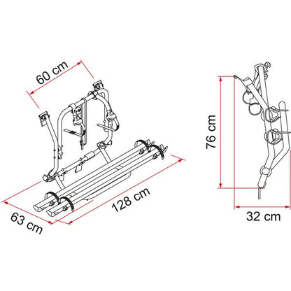 Fiamma Carry-Bike VW T2 - Letang Auto Electrical Vehicle Parts