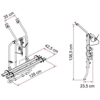 Fiamma Carry-Bike VW T4 D (02096-22-) - Letang Auto Electrical Vehicle Parts