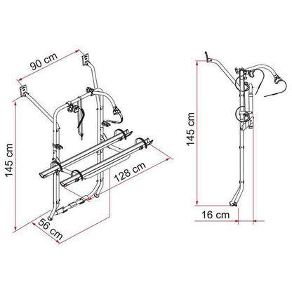 Fiamma Carry-Bike VW T5 Aluminium (02096-17-) - Letang Auto Electrical Vehicle Parts