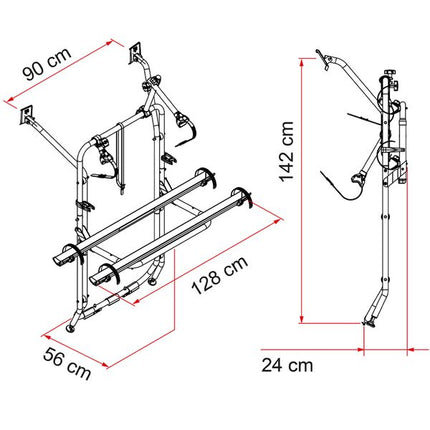 Fiamma Carry-Bike VW T6 - Letang Auto Electrical Vehicle Parts