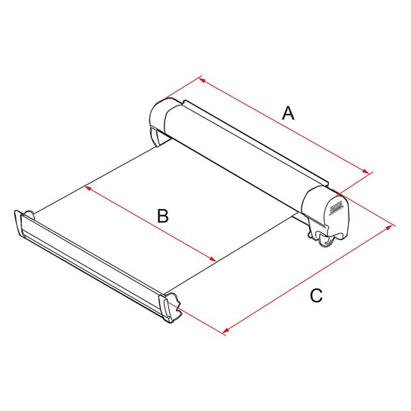 Fiamma F45s 325 Awning Deep Black - Royal Grey - Letang Auto Electrical Vehicle Parts