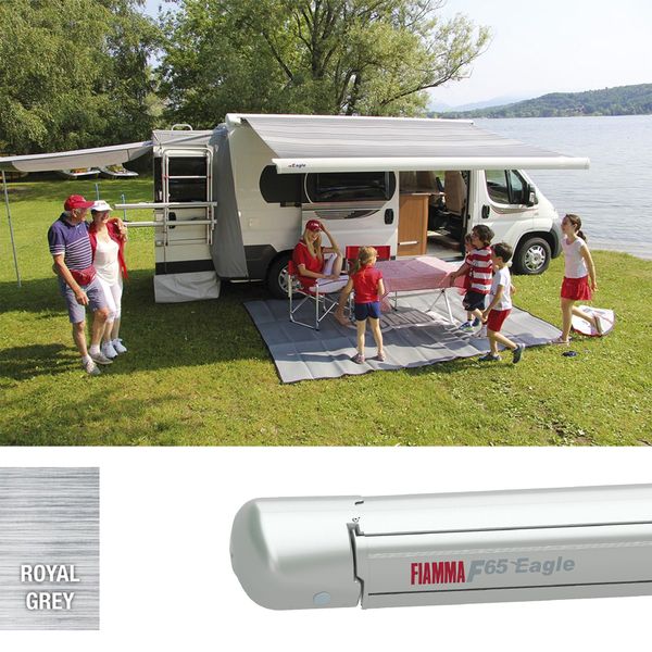 Fiamma F65eagle 400 Awning Titanium - Royal Grey - Letang Auto Electrical Vehicle Parts