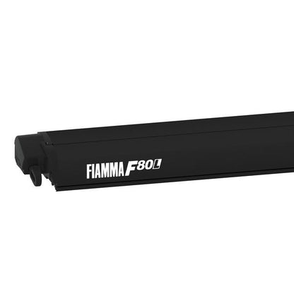 Fiamma F80L 500 Awning Deep Black - Royal Grey - Letang Auto Electrical Vehicle Parts