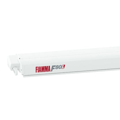 Fiamma F80L 500 Awning Polar White - Royal Blue - Letang Auto Electrical Vehicle Parts