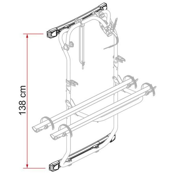 Fiamma Kit Bars DJ Sprinter >06 and Crafter >06 <16 (08754-02-) - Letang Auto Electrical Vehicle Parts