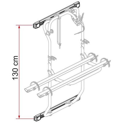 Fiamma Kit Bars Ducato >06 For Carry-Bike DJ (08754-01-) - Letang Auto Electrical Vehicle Parts