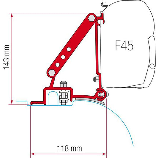 Fiamma Kit for Ducato / Jumper / Boxer - Letang Auto Electrical Vehicle Parts