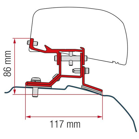 Fiamma Kit for Ford Custom LWB - Letang Auto Electrical Vehicle Parts