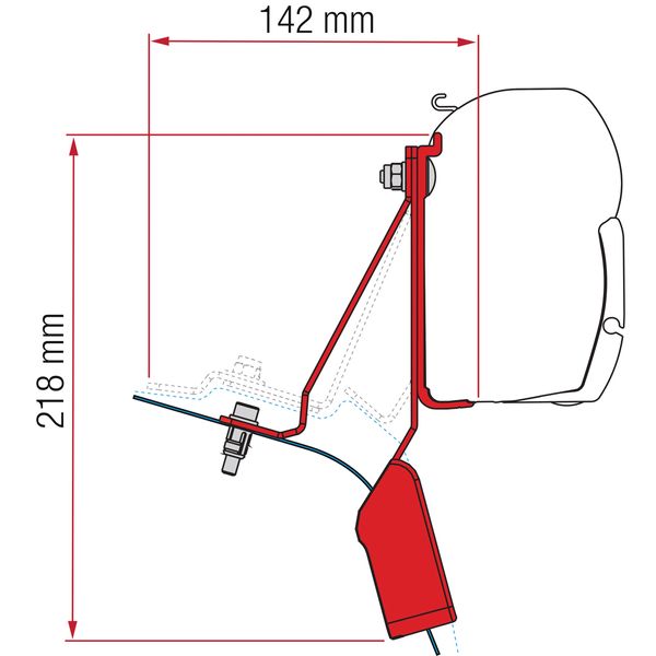 Fiamma Kit for Ford Custom Nugget 2019 Onwards (F45s) - Letang Auto Electrical Vehicle Parts