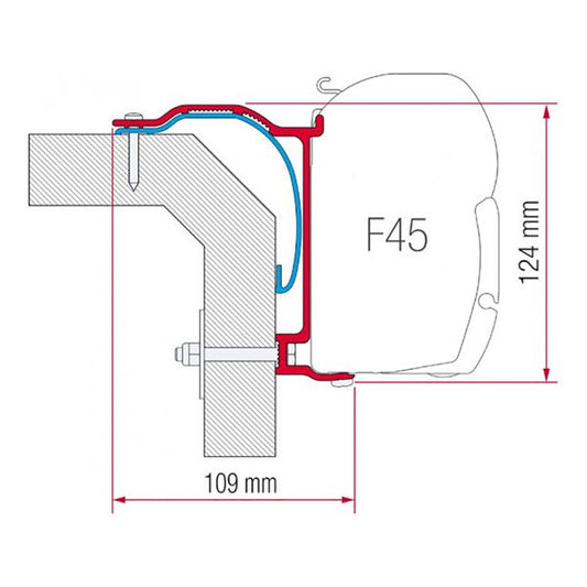 Fiamma Kit for Laika X 2008 - Letang Auto Electrical Vehicle Parts