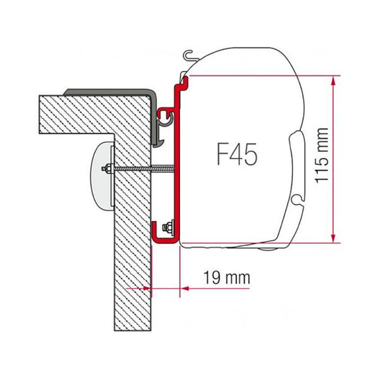 Fiamma Kit for Rapido 9 (98655-223) - Letang Auto Electrical Vehicle Parts