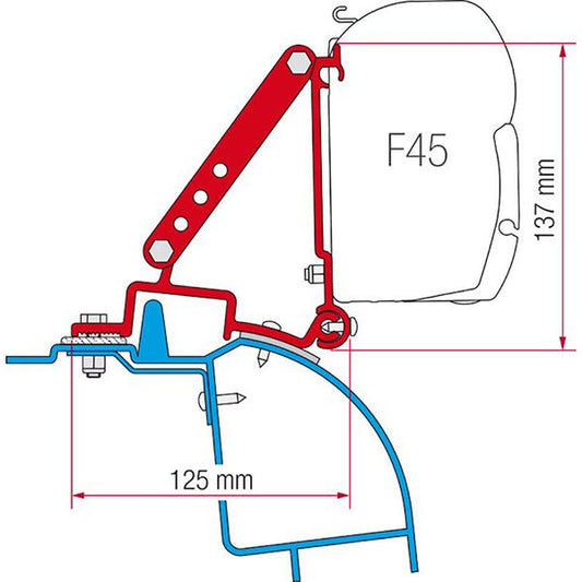 Fiamma Kit for Renault Master 98 - Letang Auto Electrical Vehicle Parts