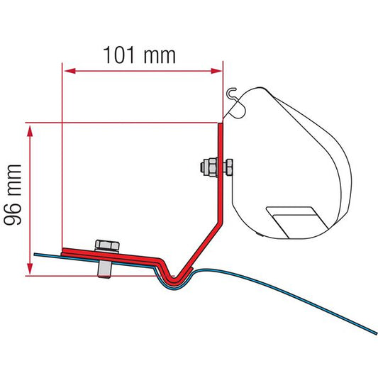 Fiamma Kit for VW Caddy Maxi - Letang Auto Electrical Vehicle Parts