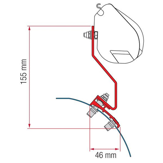 Fiamma Kit for VW Caddy Maxi Lift Roof - Letang Auto Electrical Vehicle Parts