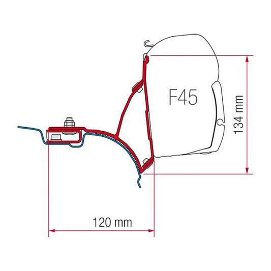 Fiamma Kit for VW T5 Transporter MV - Letang Auto Electrical Vehicle Parts